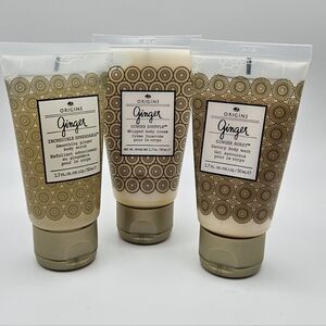NEW Origins Ginger Travel Set Body Wash Cream Scrub Gift Set 1.7 OZ 50 ML